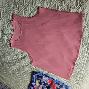 FLEO Lyra Tank Medium Whithered Rose EUC